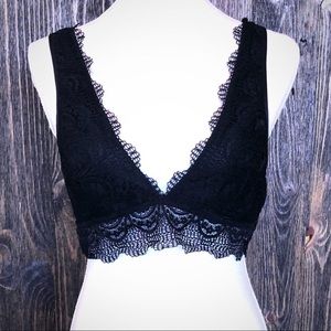 Black Lace Bralette
